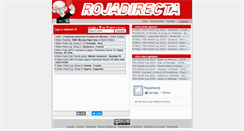 Desktop Screenshot of it.rojadirecta.org